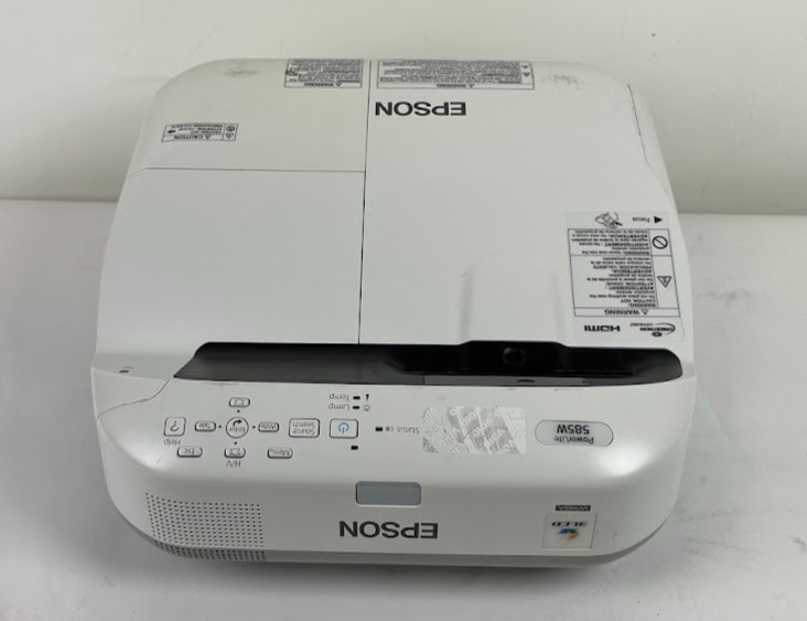 Epson PowerLite 585W H602A Projector w/ Remote