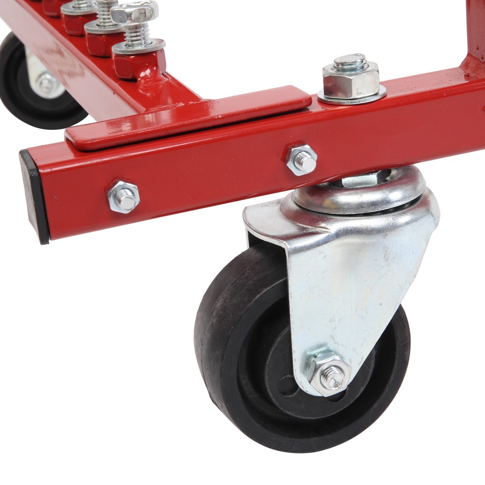 For Chevy Small/Big Block - 1000LB Engine Cradle Stand, Red