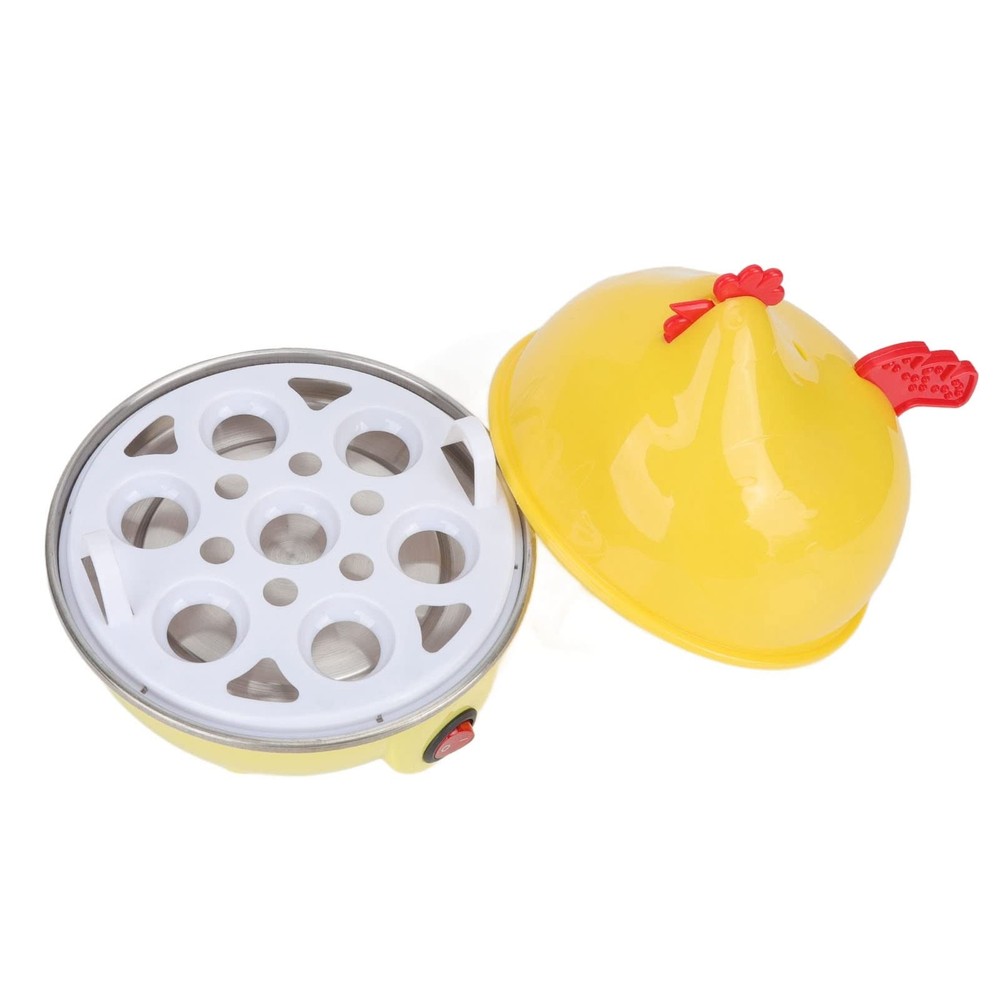 Electric Egg Cooker, Multifunction Chicken Shape Rapid Egg Boiler with 7 Egg ...