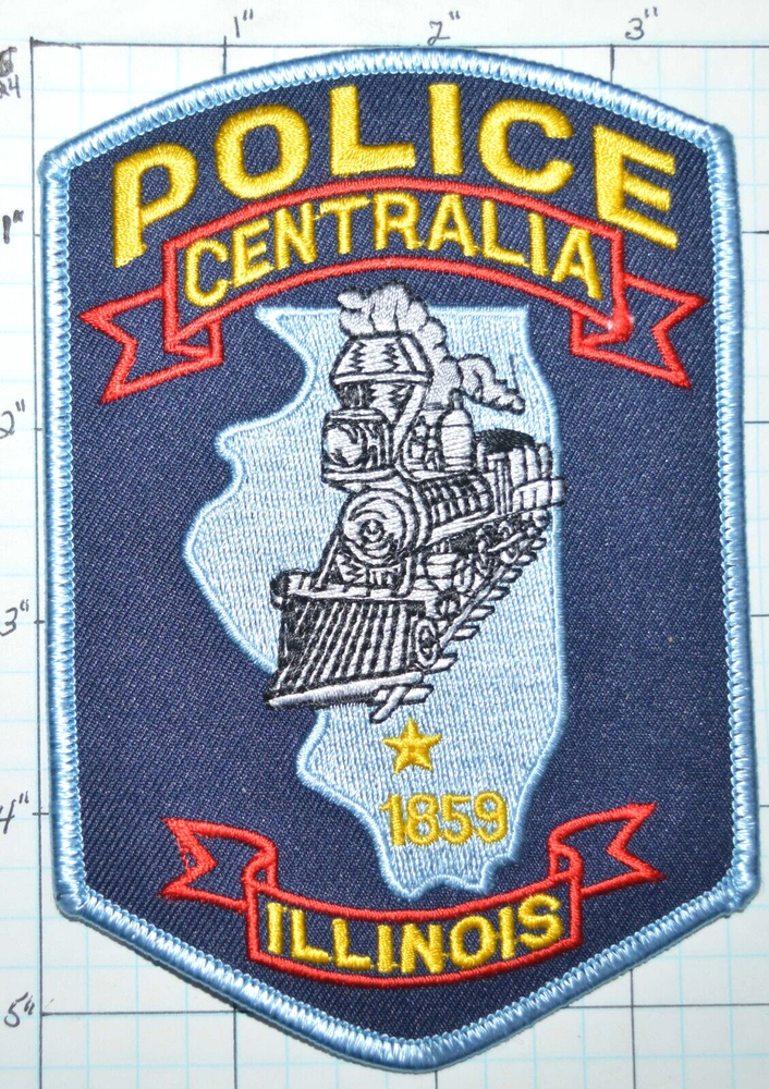 ILLINOIS, CENTRALIA POLICE DEPT PATCH