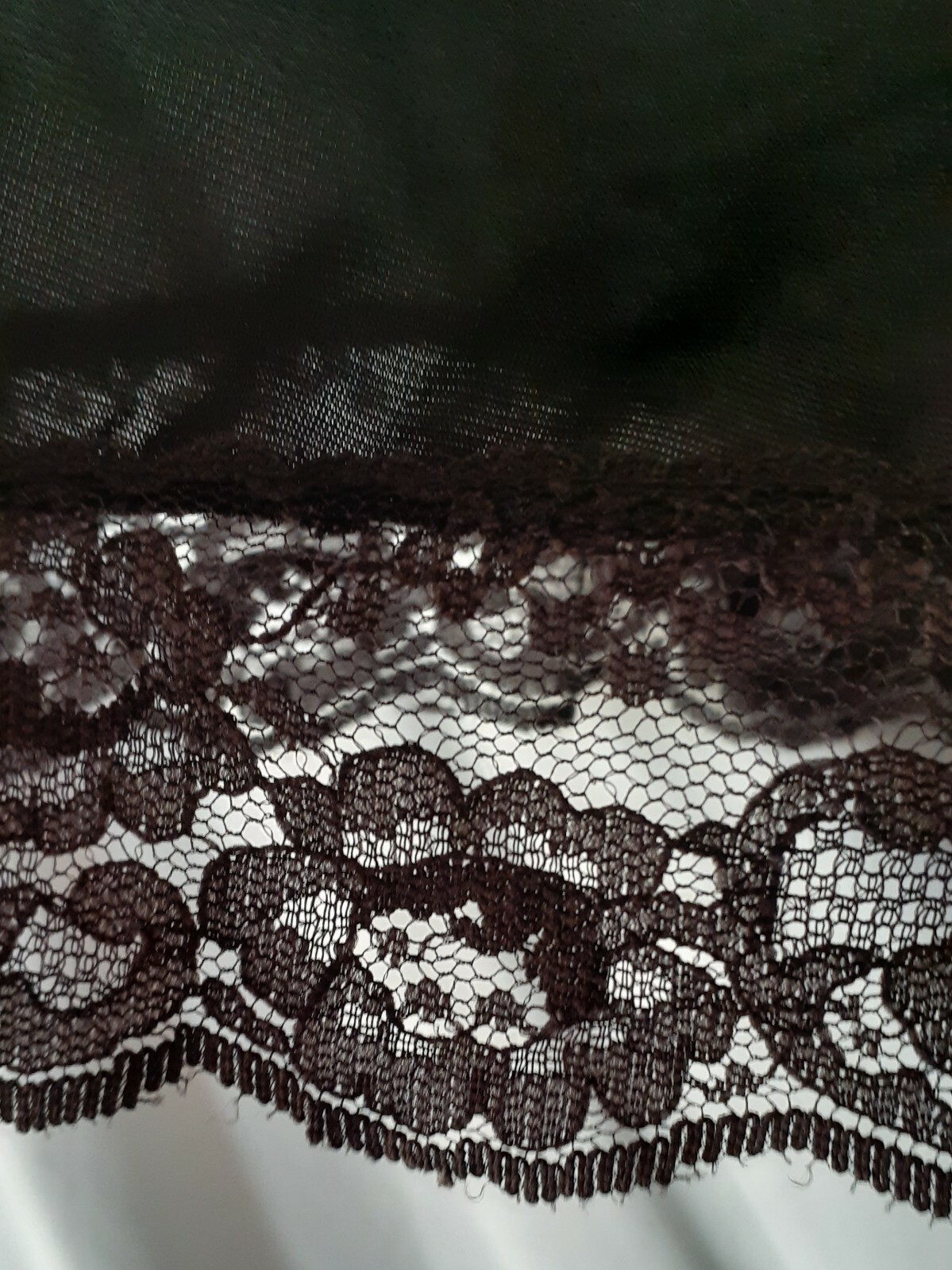 WONDERMAID Black Half Slip 20" Long Plus 3X 36 to 46" WAIST