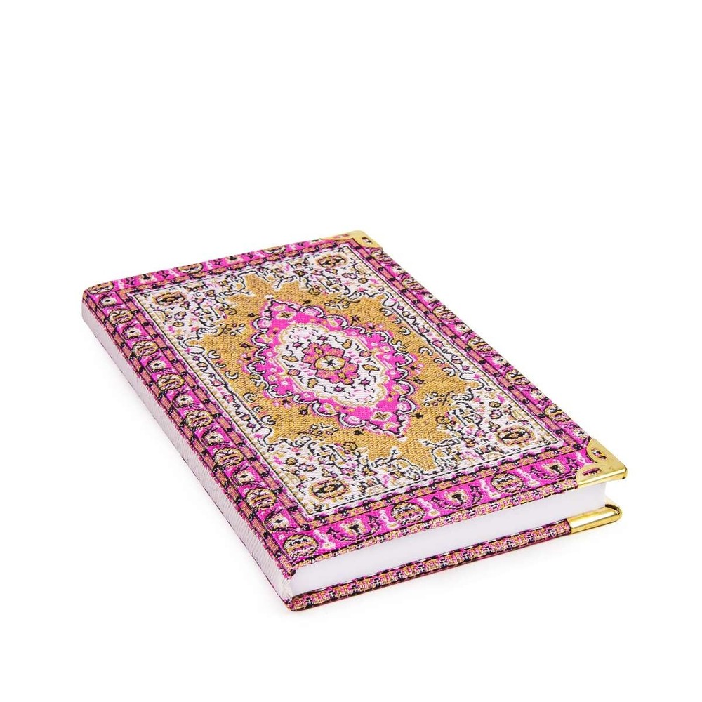 Evil Eye Woven Lined Notebook Carpet Like