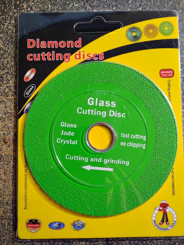 Diamond 4" Glass Cutting Disc