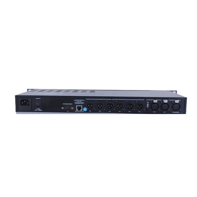High Perfomance 2 Input 6 Output Digital Speaker Audio Management System