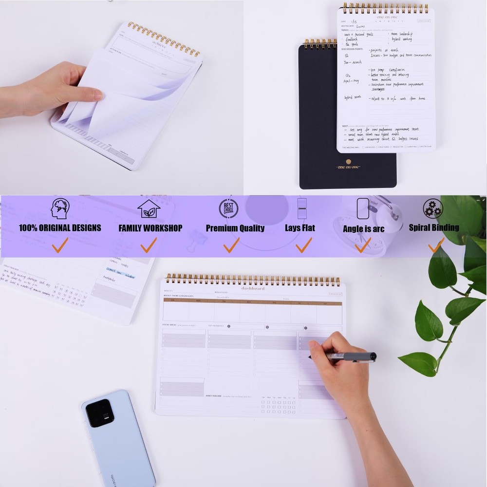 Productivity Notepad Suite - Suite-Black-A4/A5