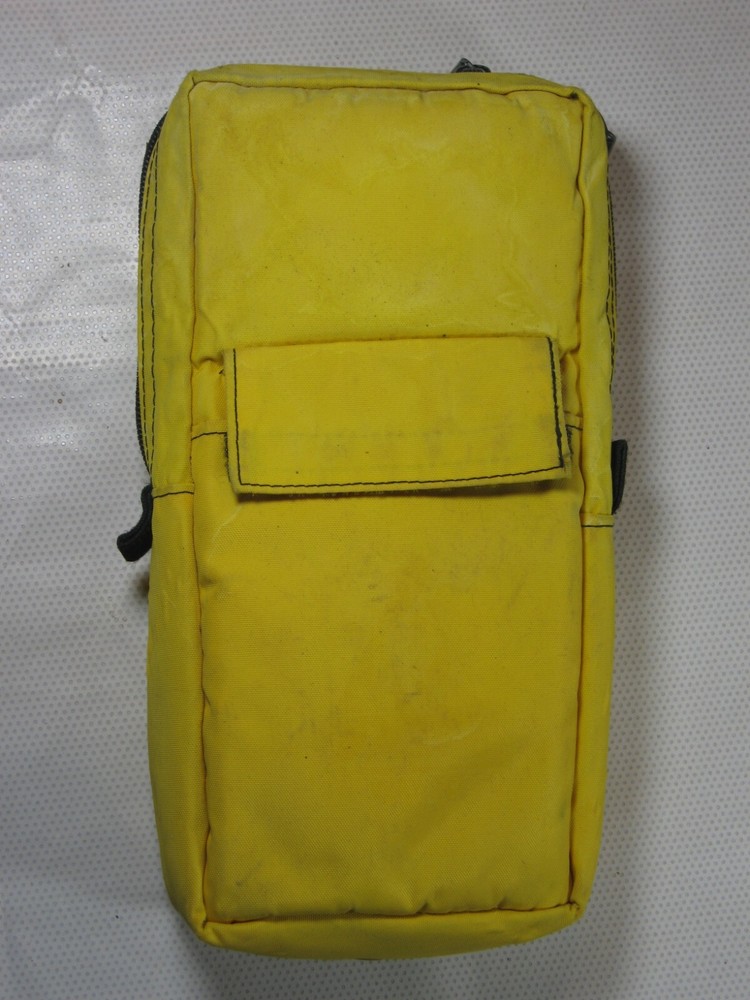 Yellow Nylon Carrying Case Pouch