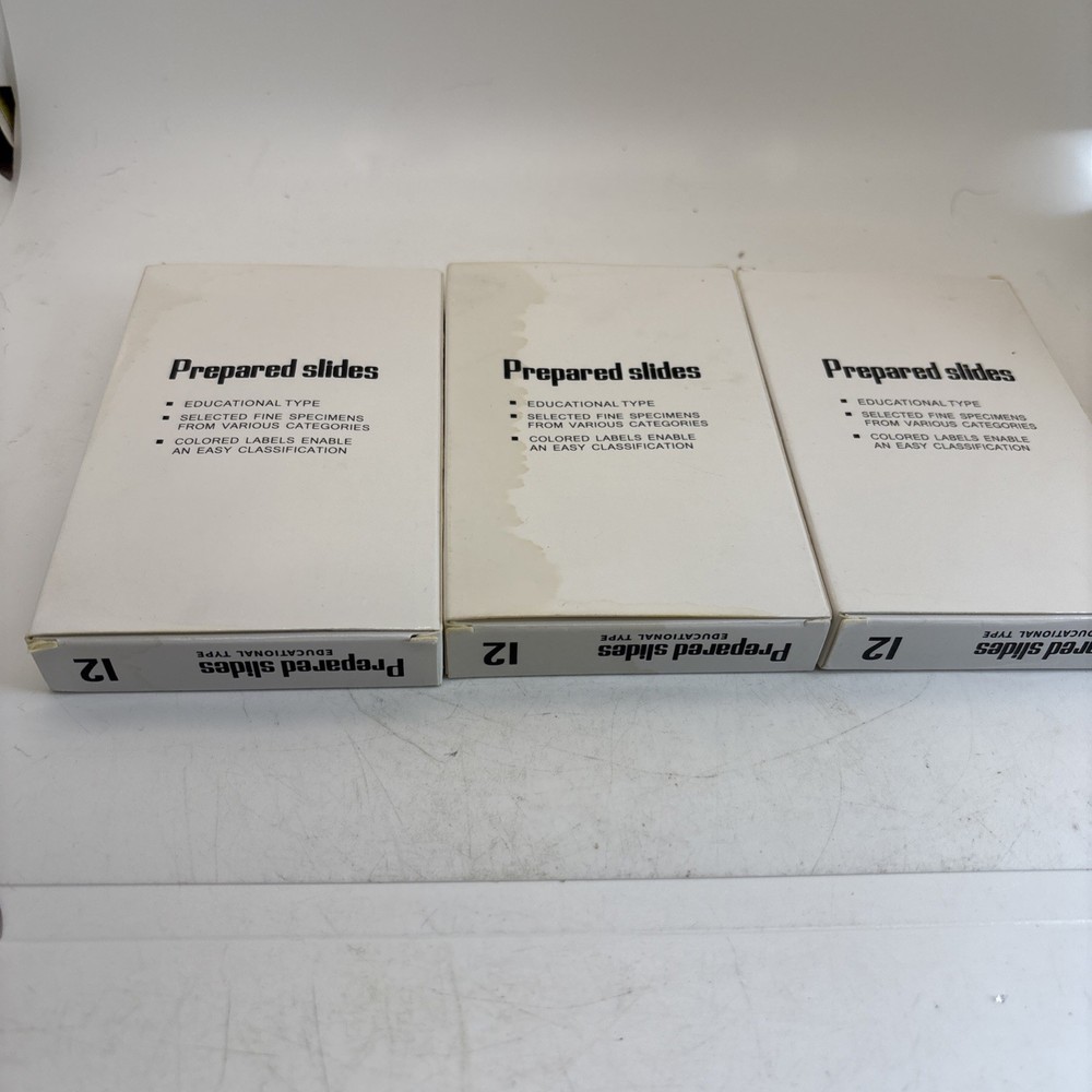 36 Prepared Plastic Microscope Slides with Specimens for Kids Microscope Sample