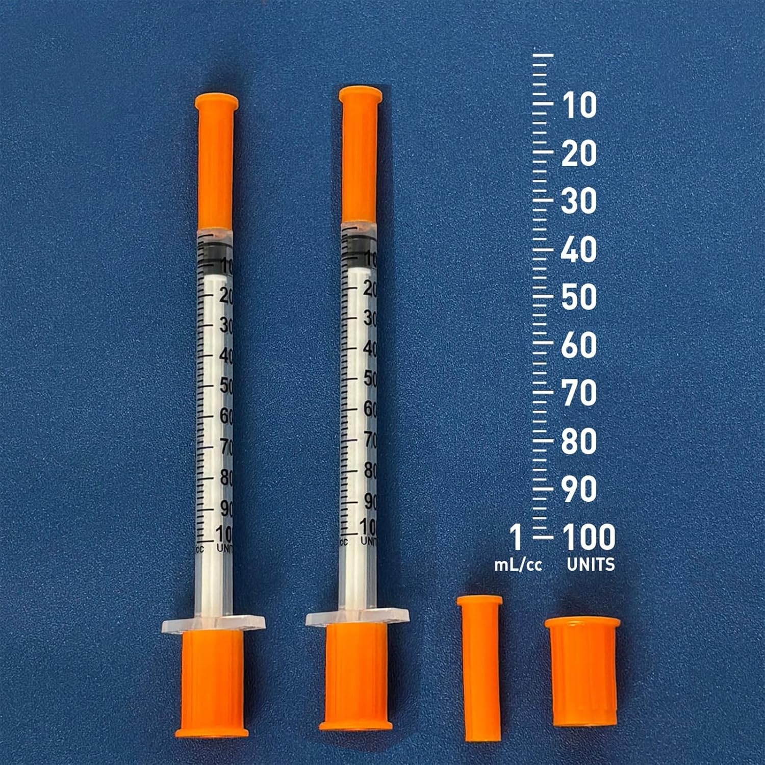 Compact 1mL 31G 5/16in Syringes - 100 Pack for Industrial Applications