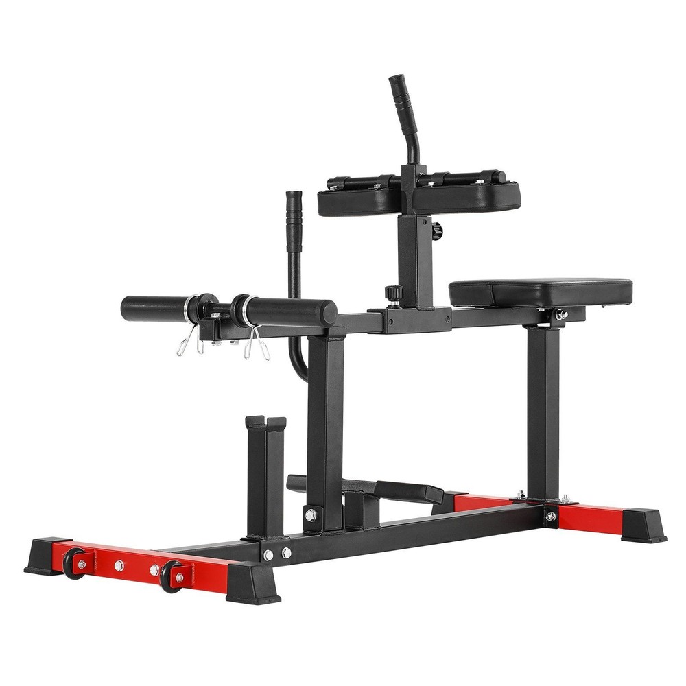 440lb Ergonomic Seated Calf Raise Machine, Adjustable Cushioned Design