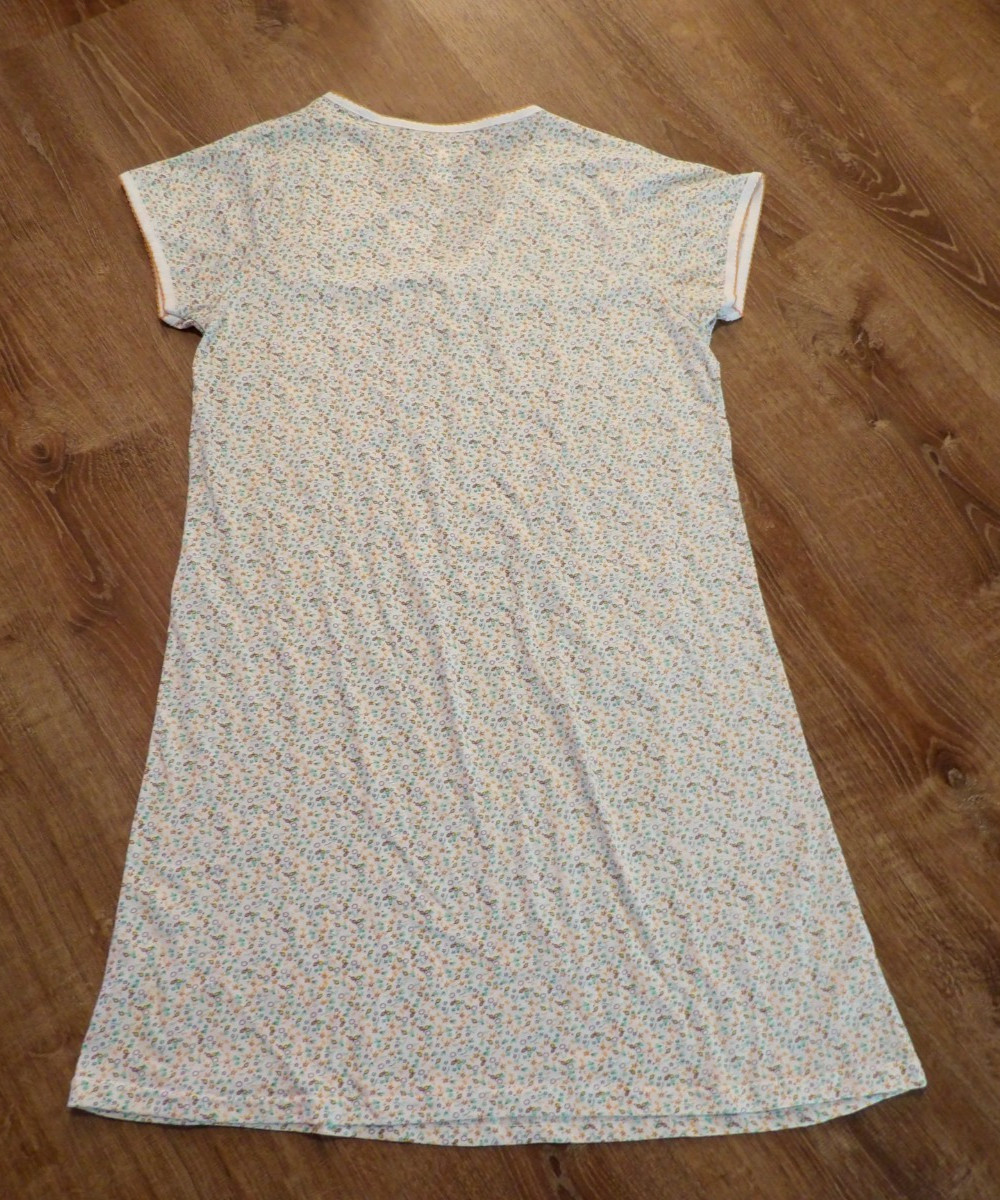 Lati Fashion Women's Sz L-XL SS Cotton/Poly Soft Nightgown