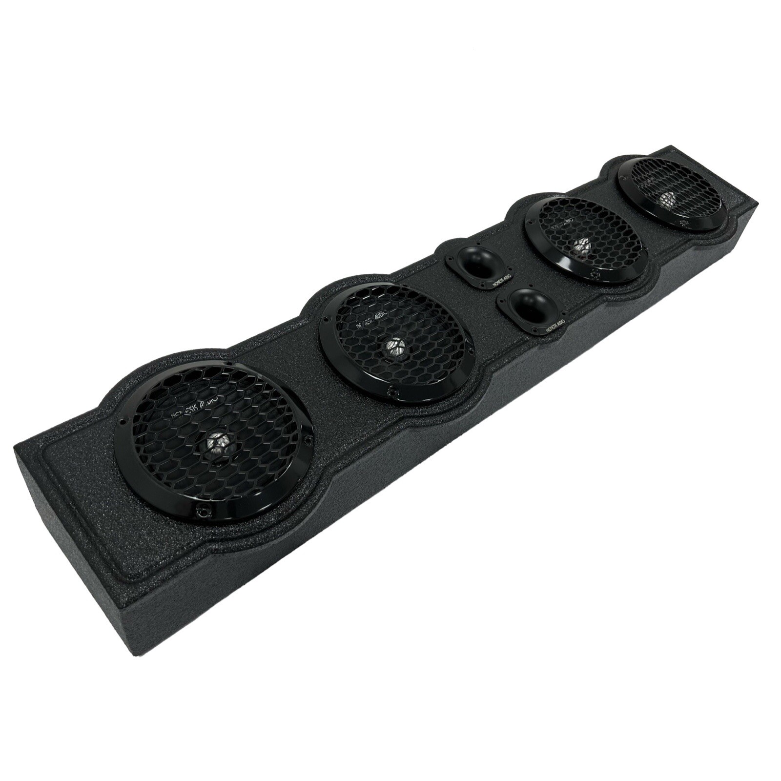 Universal Speaker Panel 4x6.5 Tweters Speaker Pod Enclousure Box