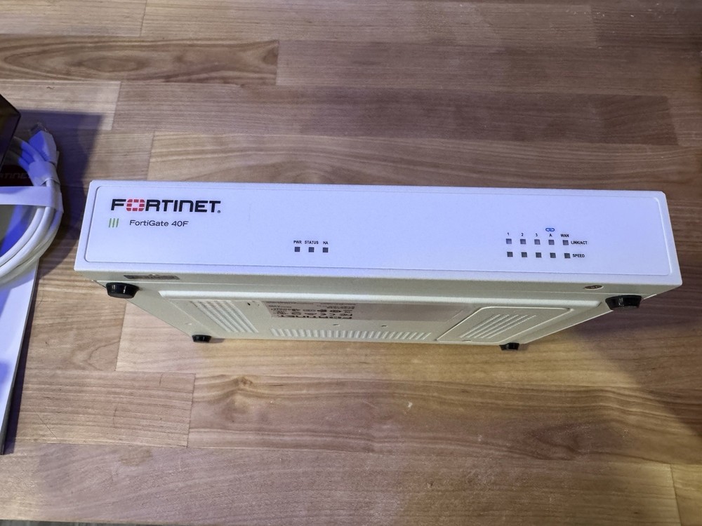 Fortinet FortiGate 40F Firewall & VPN Device FG-40F Network Security