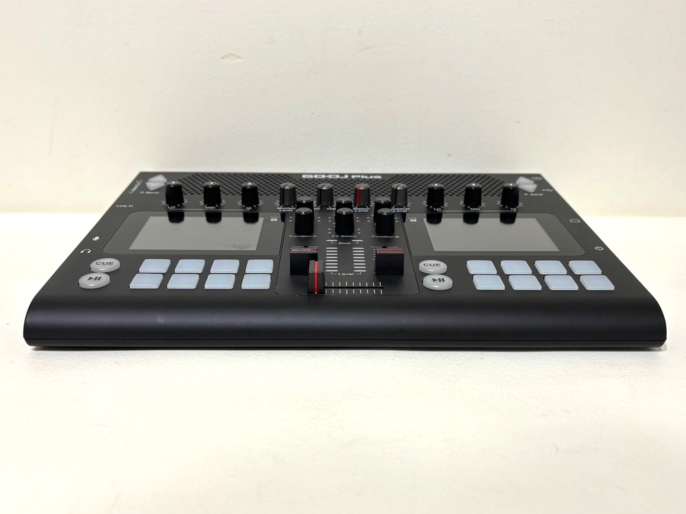 GODJ PLUS Black Portable DJ Controller Equipment Set From Japan
