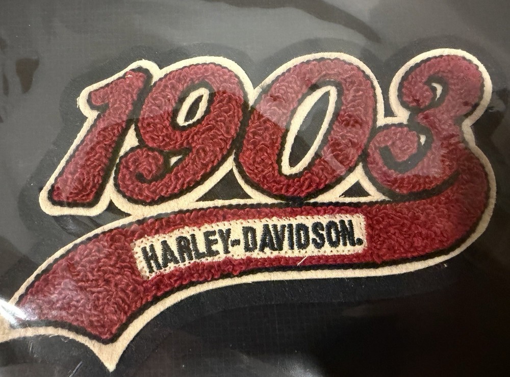 Harley Davidson 1903 Premium Chenille Patch Emblem Motorcycle Biker