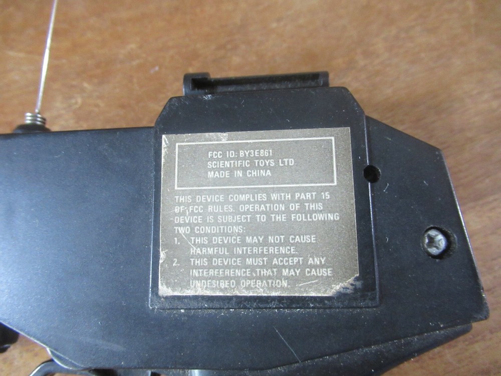 BATMAN RC RADIO CONTROL VEHICLE REMOTE CONTROL UNTESTED AS IS