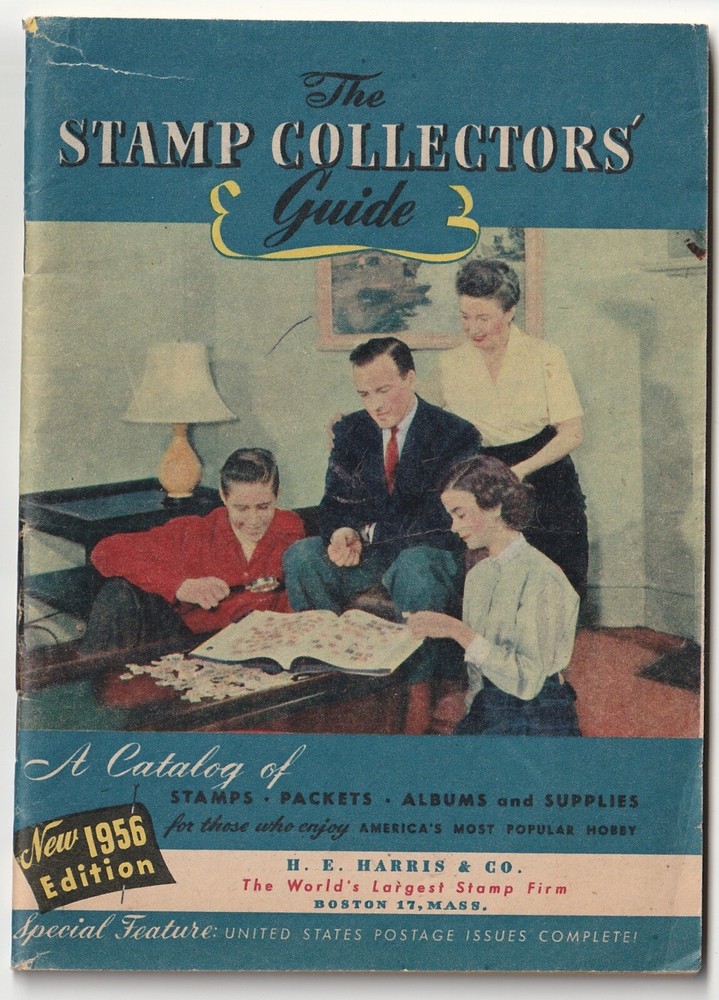 The New Harris Stamp Collectors  Guide Catalogue 1956