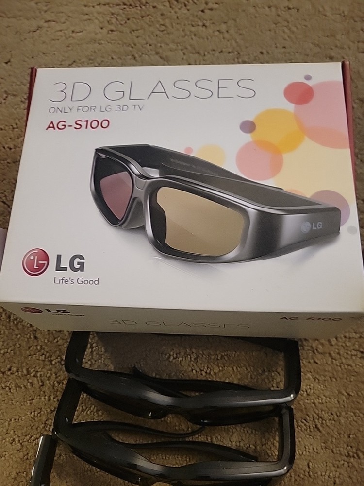 LG 3D Glasses 3 Pair