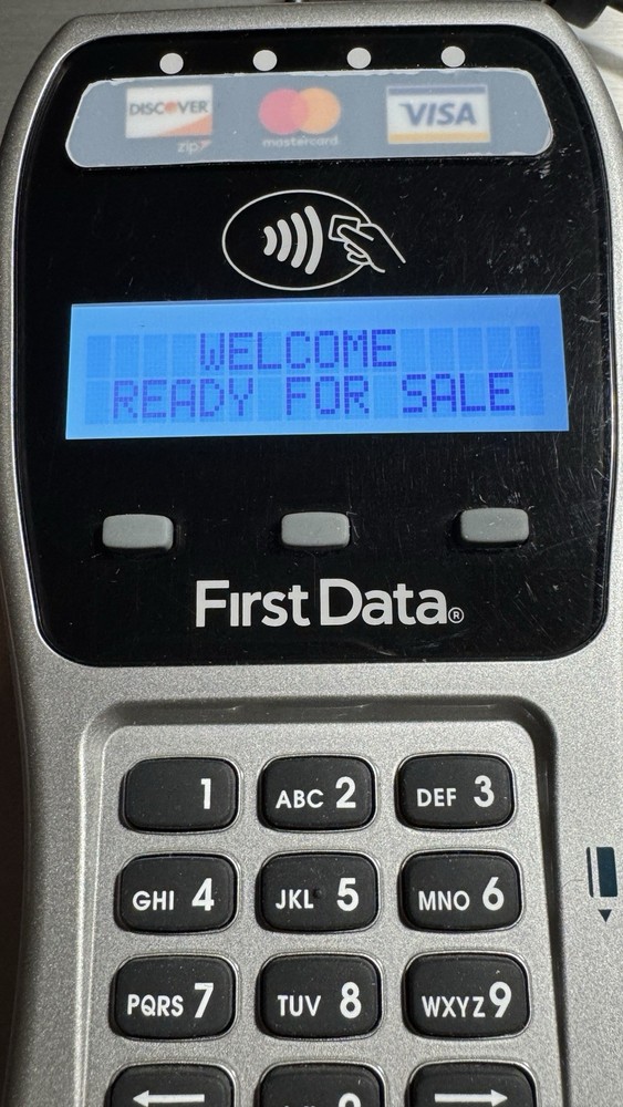 First Data FD-35 PIN Pad Card Reader USB Contactless Chip Swipe – Tested