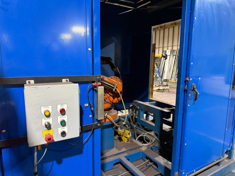 ABB Single IRB1600 Mig Cell w/ IRC5 Controls USED AS-IS