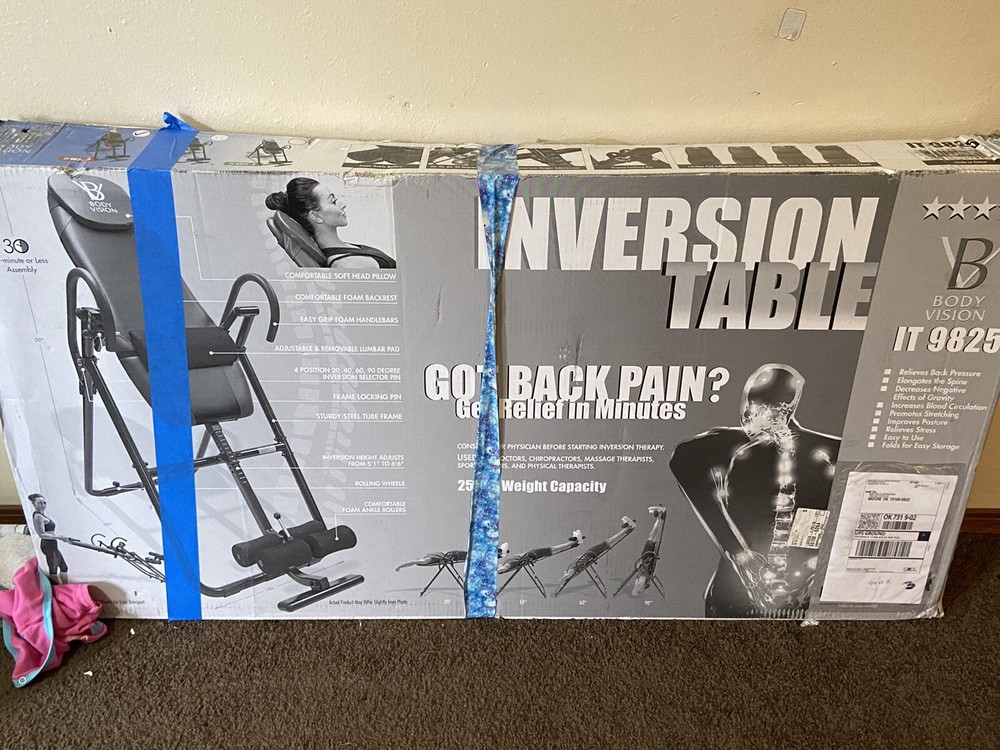 inversion tables for back pain