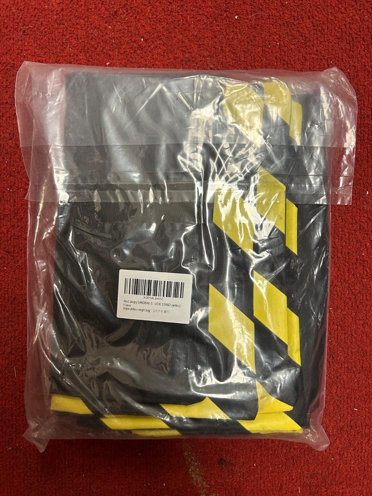 abcCanopy sandbag studio stand NEW stripe yellow weight bag