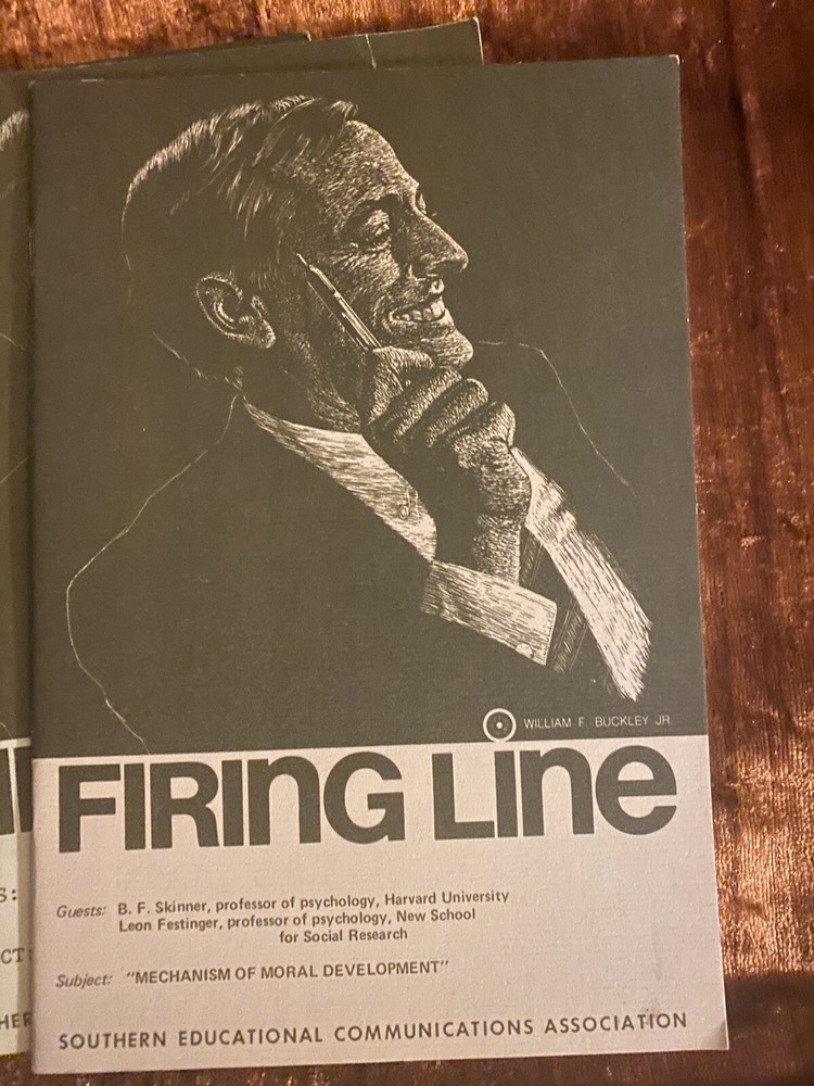 FIRING LINE Playbook Script Transcript 11 Booklets - Mint Condition 1970s