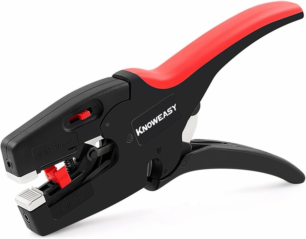 Robust Wire Stripper Plier & Cutter for Electrical Work - 5.6 Ounces Lightweight