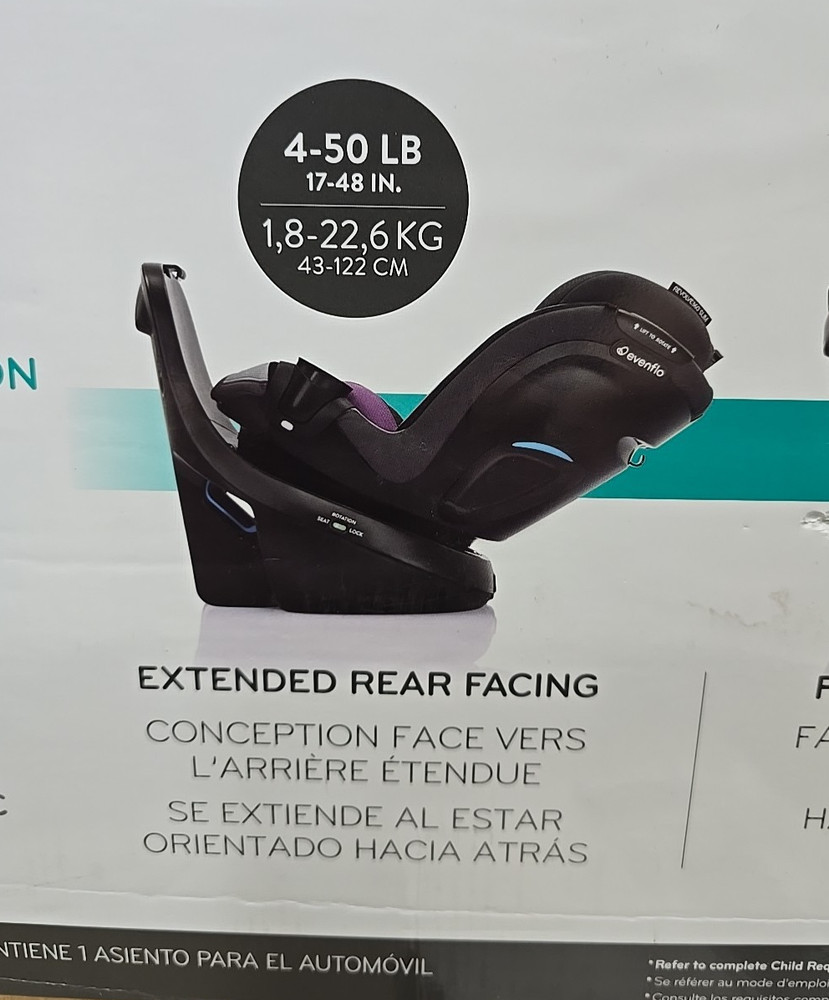 Evenflo Slim 2 N 1 Rotational Car Seat