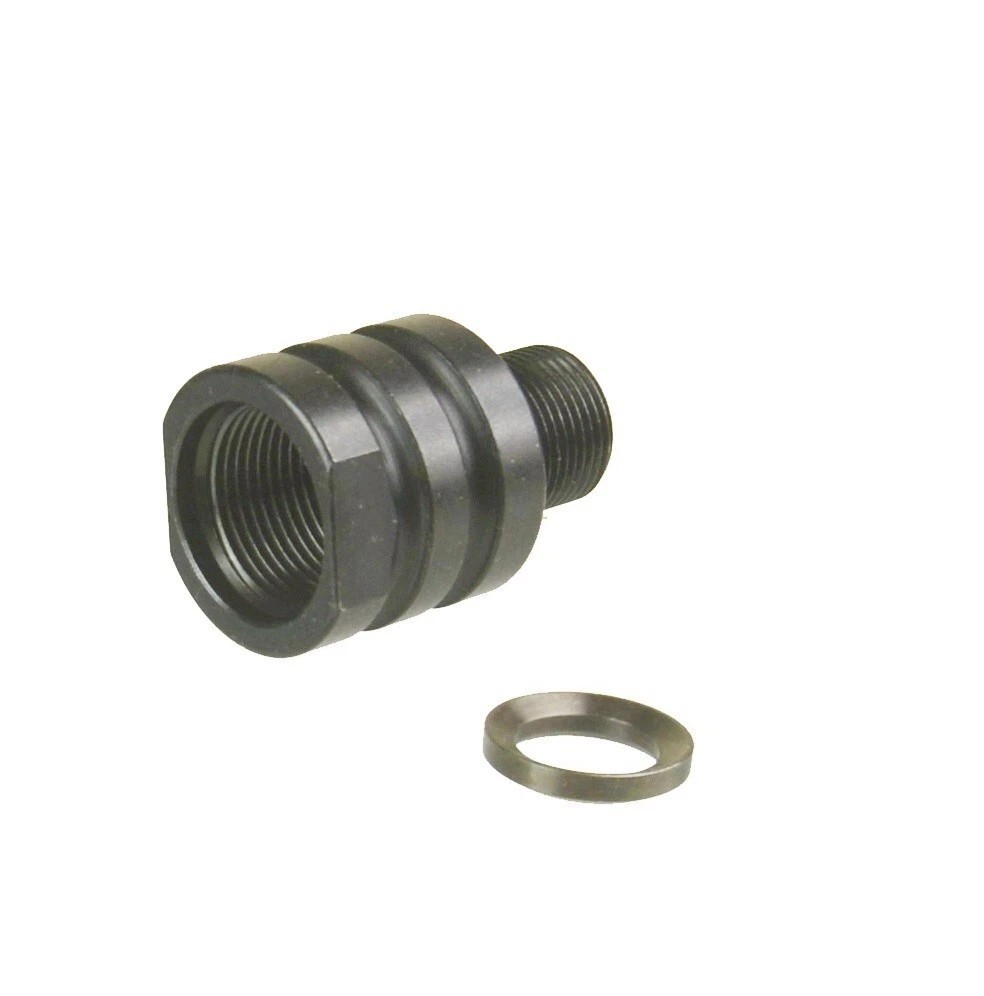 14x1 LH Thread Convert To 5/8X24 Outside Thread TPI Muzzle Brake Adapter