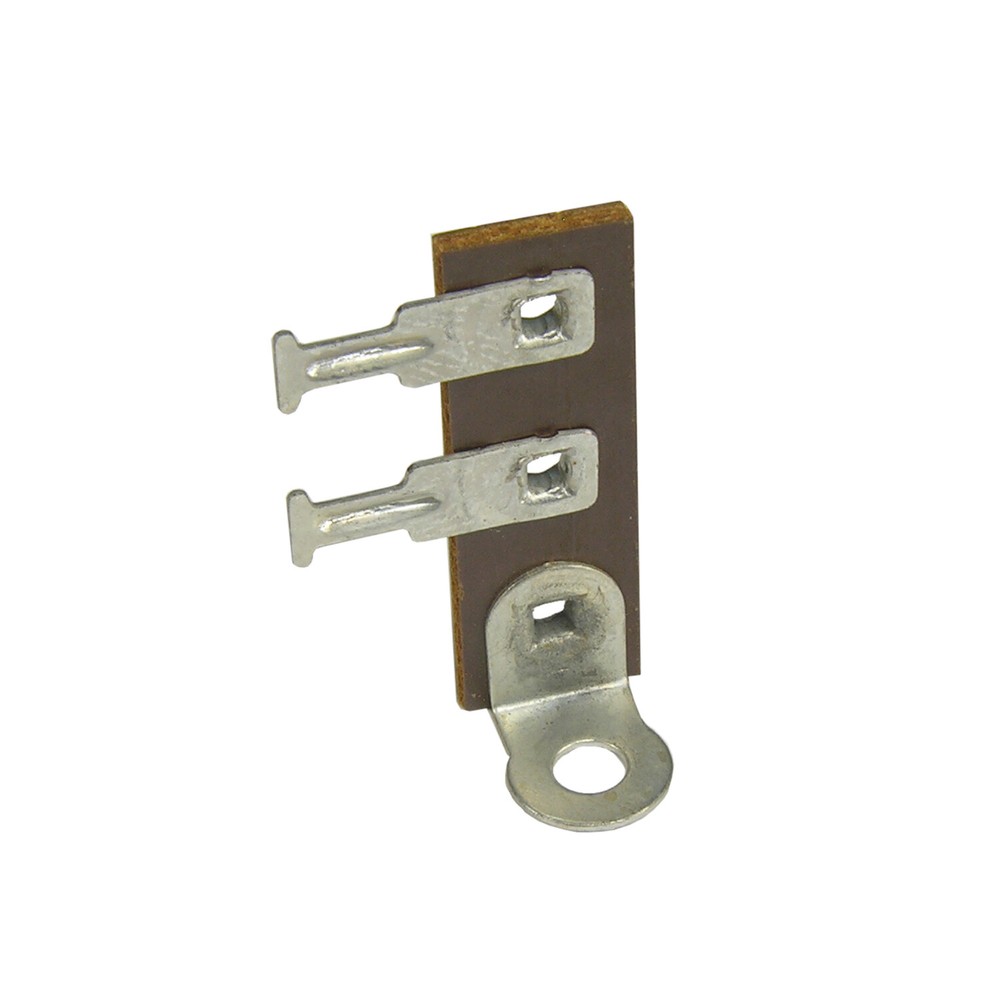 5pc Terminal Strip 2 Lug 0 Common Vertical Phenolic