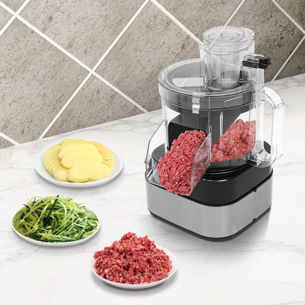 4 Discs Commercial Electric Vegetable Cutter Food Processor Vegetable Processor
