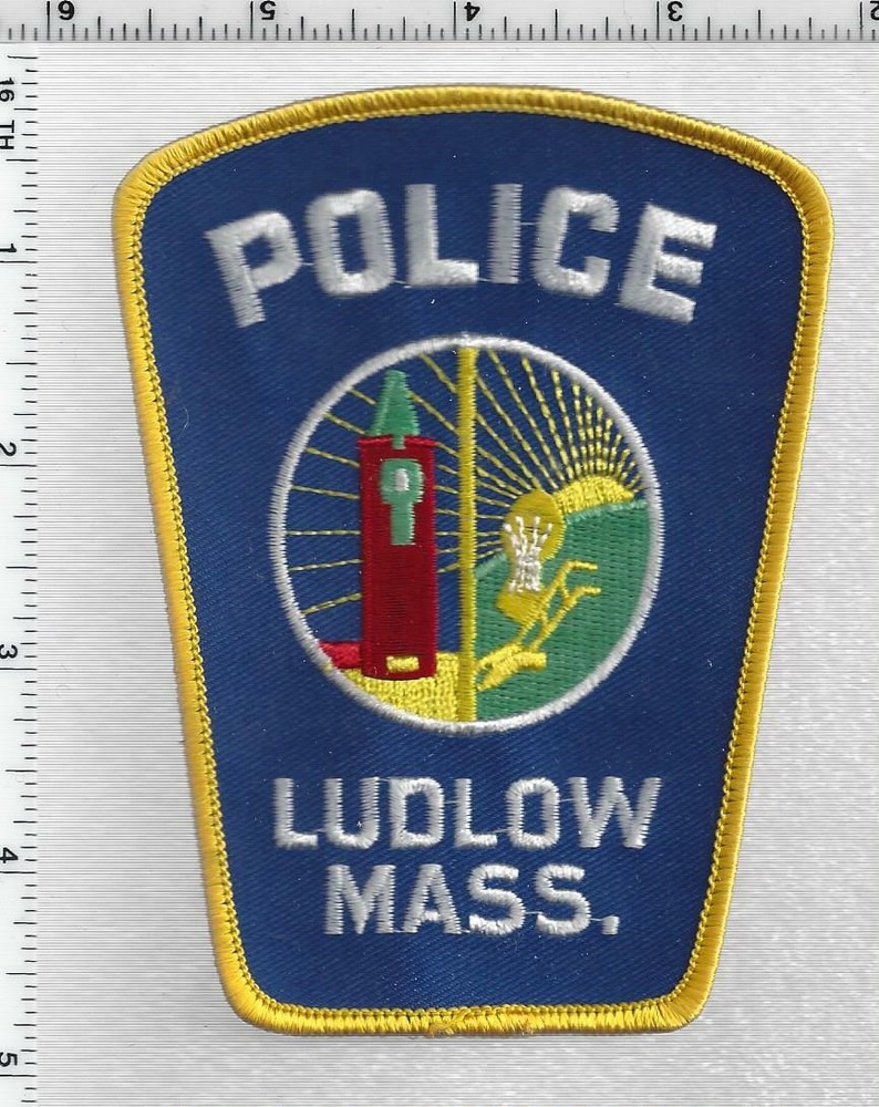 Ludlow Police (Massachusetts) 2nd Issue Shoulder Patch