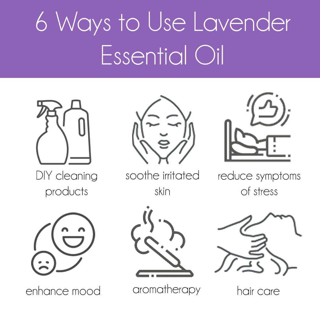 4 fl oz GreenHealth Lavender Essential Oil w/ 3 Free Droppers