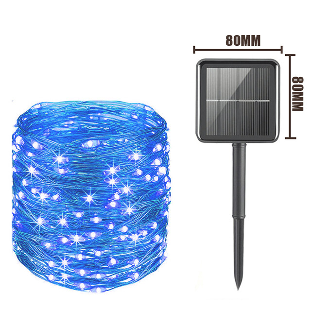 200/300 LED Solar Power String Fairy Lights Garden Outdoor Party Christmas Lamp