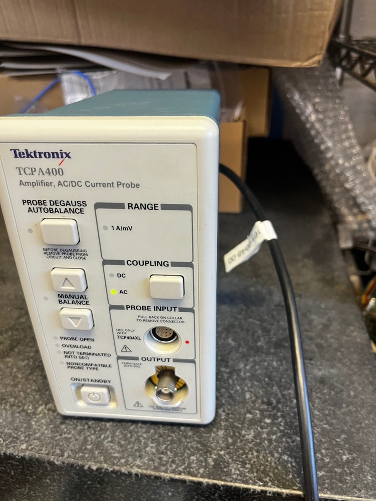 5cc Tektronix TCPA400 Untested