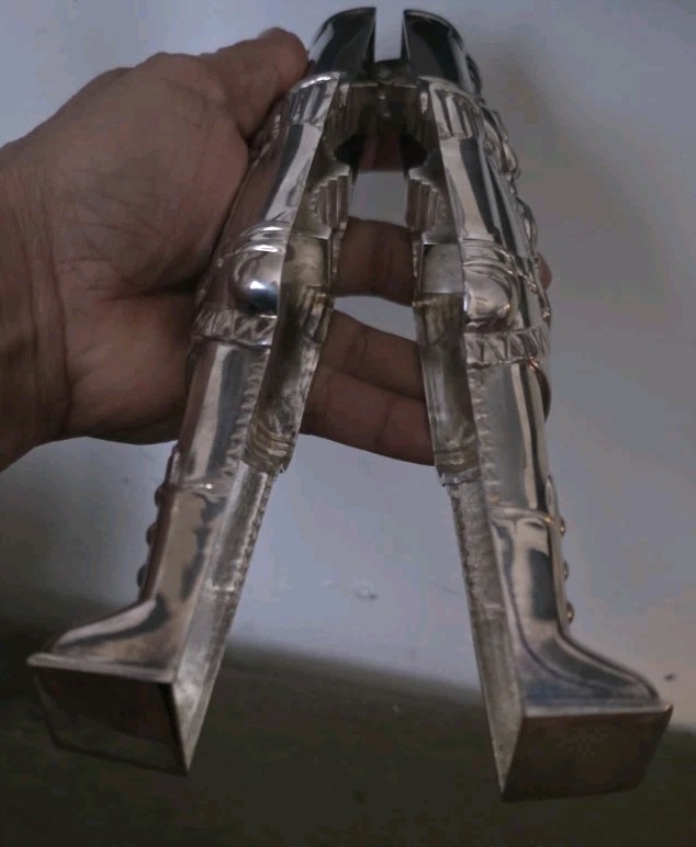 Metal Nutcracker Soldier - Shell Cracker, Holiday, Christmas