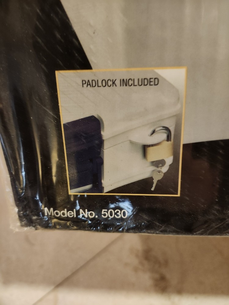 Brinks Home Security Locked Box Fire Safe Rated 1/2 Hour