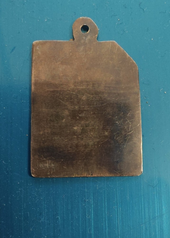 Russian silver 84 enamel pendant НАПАМЯТЬ