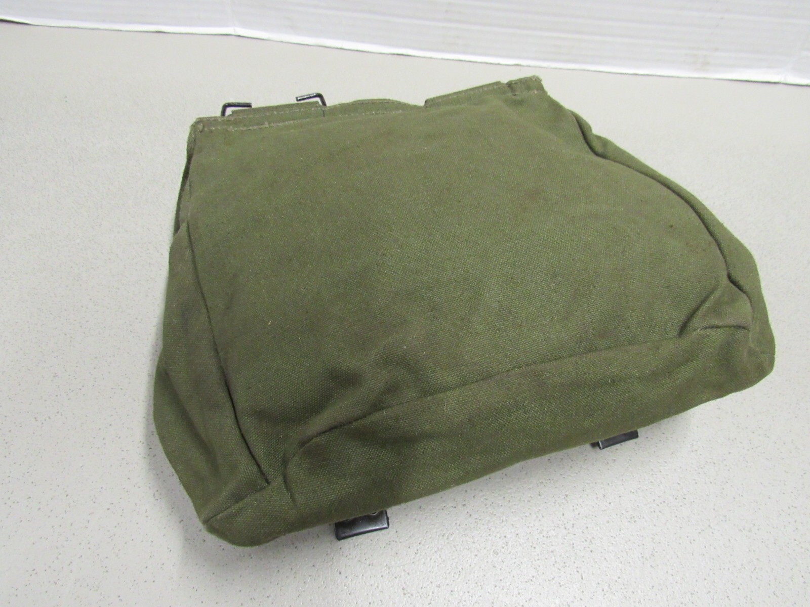 Dutch Military Web Gear Canvas Butt Pack Old Style Belt Hooks Hanger Netherlands