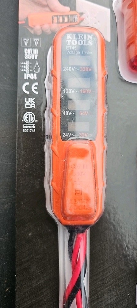 Klein Tools ET45KITXT Voltage Testers & Receptacle Tester Kit