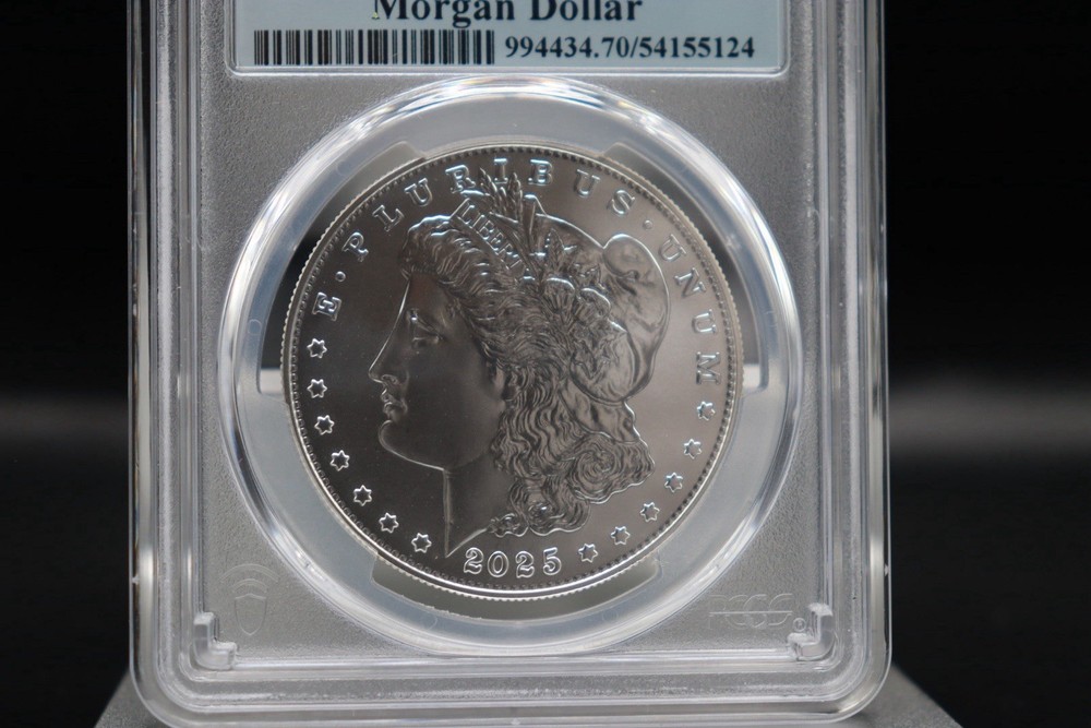 2025 Morgan Silver Dollar $1 PCGS MS70 First Strike