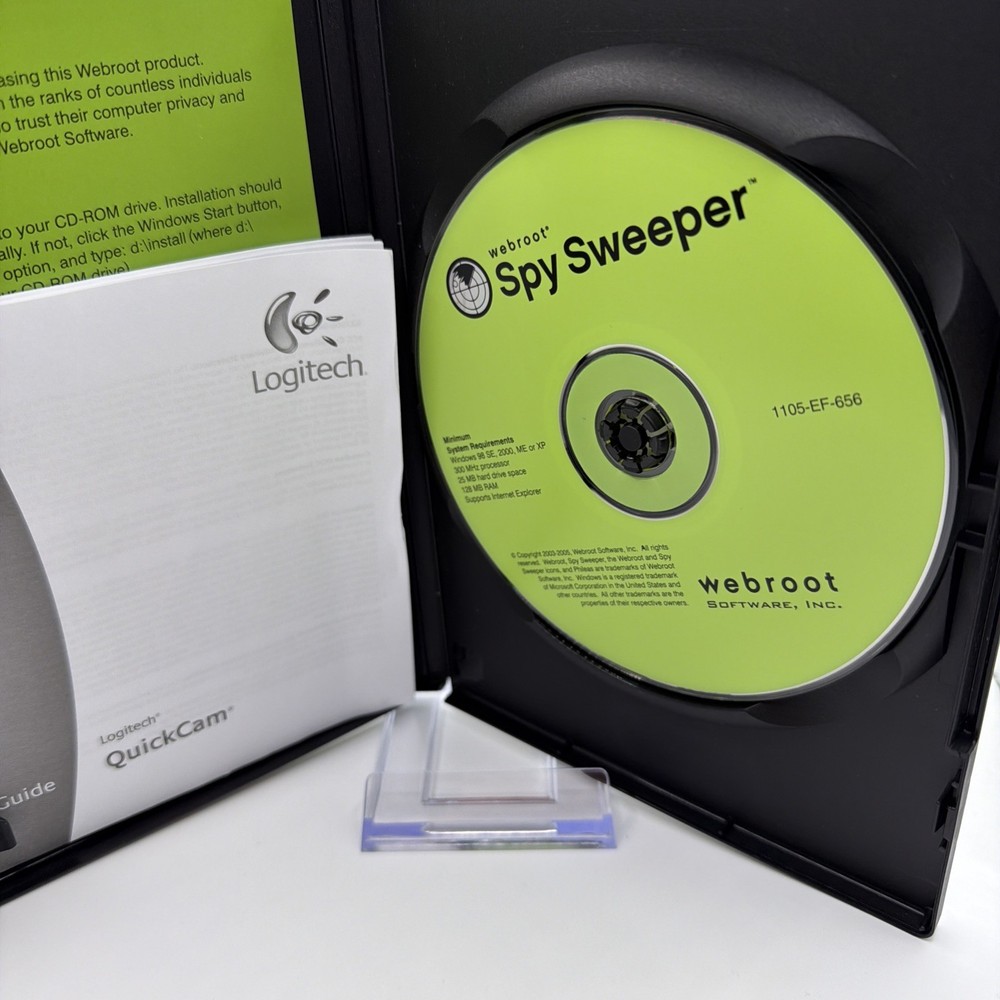 Webroot Software, Spy Sweeper, Windows, 2003-2007 (Excellent CD-Rom, With Code)