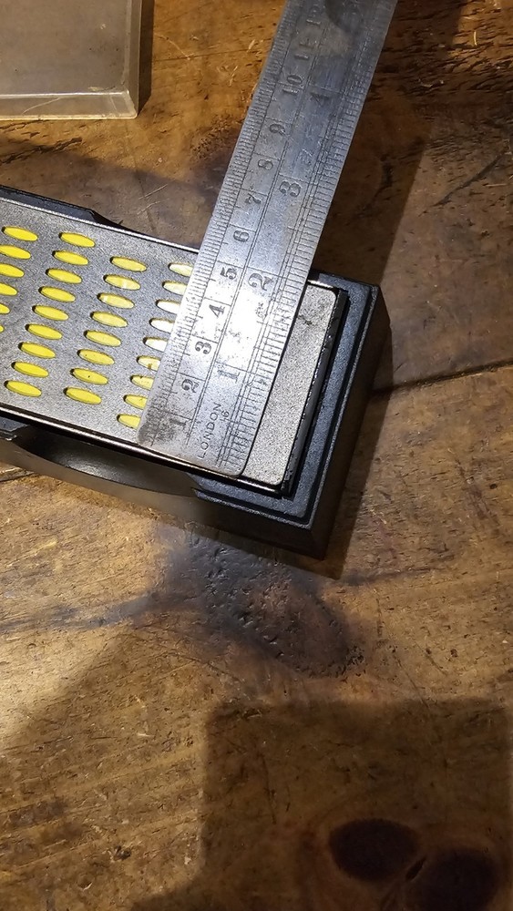 Draper Honing Guide & Four-Sided Diamond Stone.