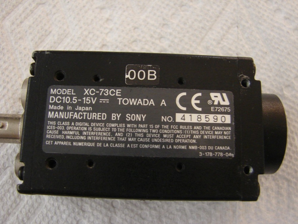 Sony XC-73CE CCD Video Camera Module