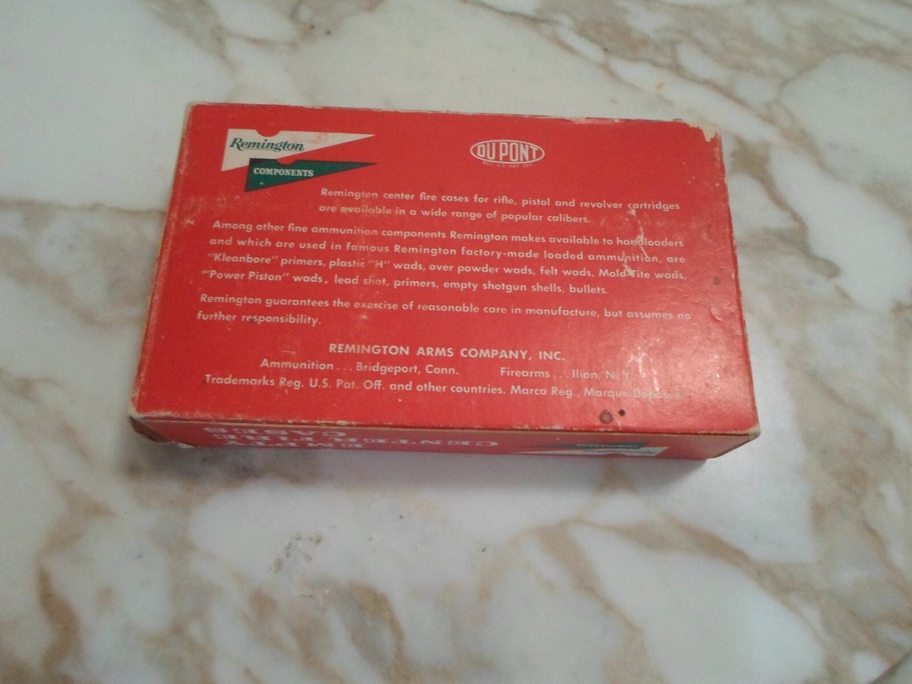Vintage Remington 30-06 Springfield Unprimed Cases empty box