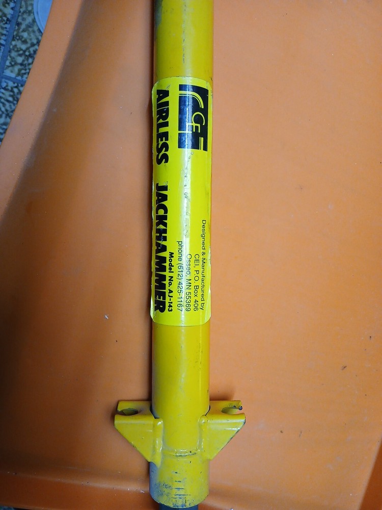 CEI Airless Jackhammer  HEAVY EQUIPMENT HAMMER