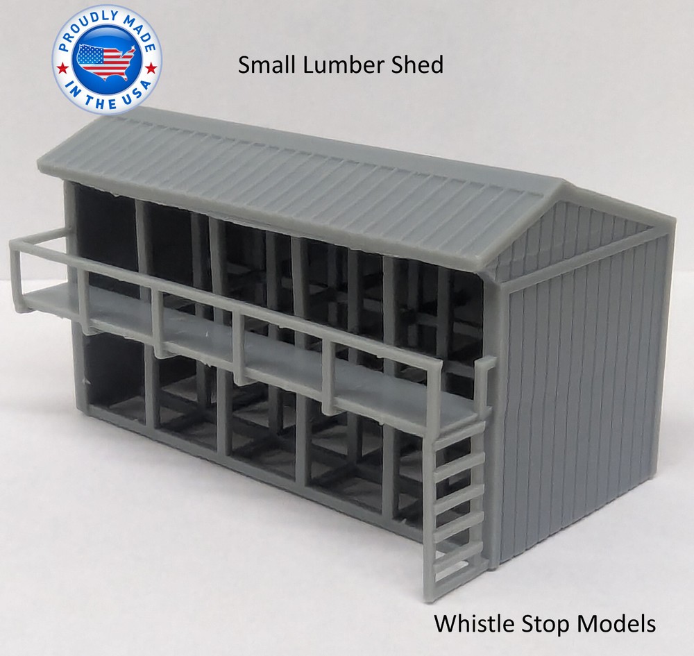 Zscale Small Lumber Yard and Lumber