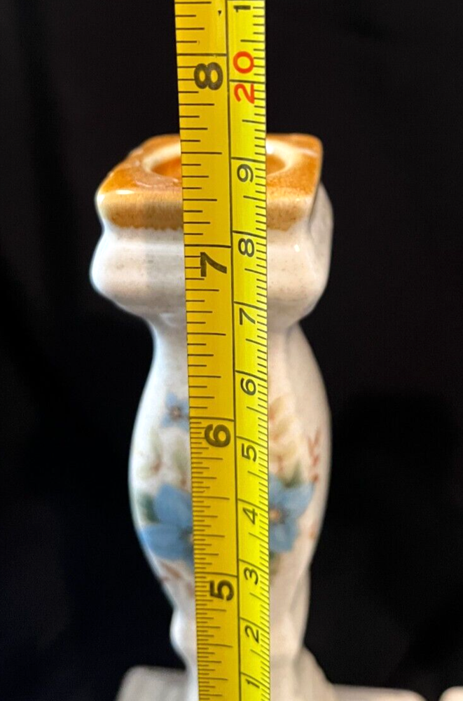 Candlestick holders (2) vintage Japan