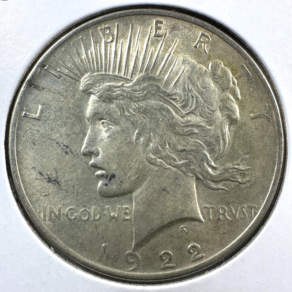 1922 $1 Silver Peace Dollar (89486)