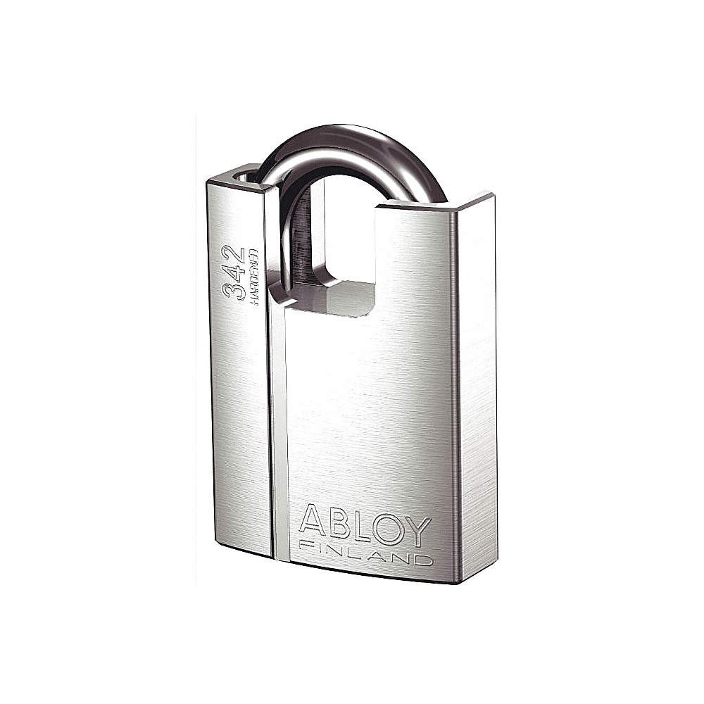 ABLOY  Keyed Padlock,1 in,Rectangle,Silver 35GP68